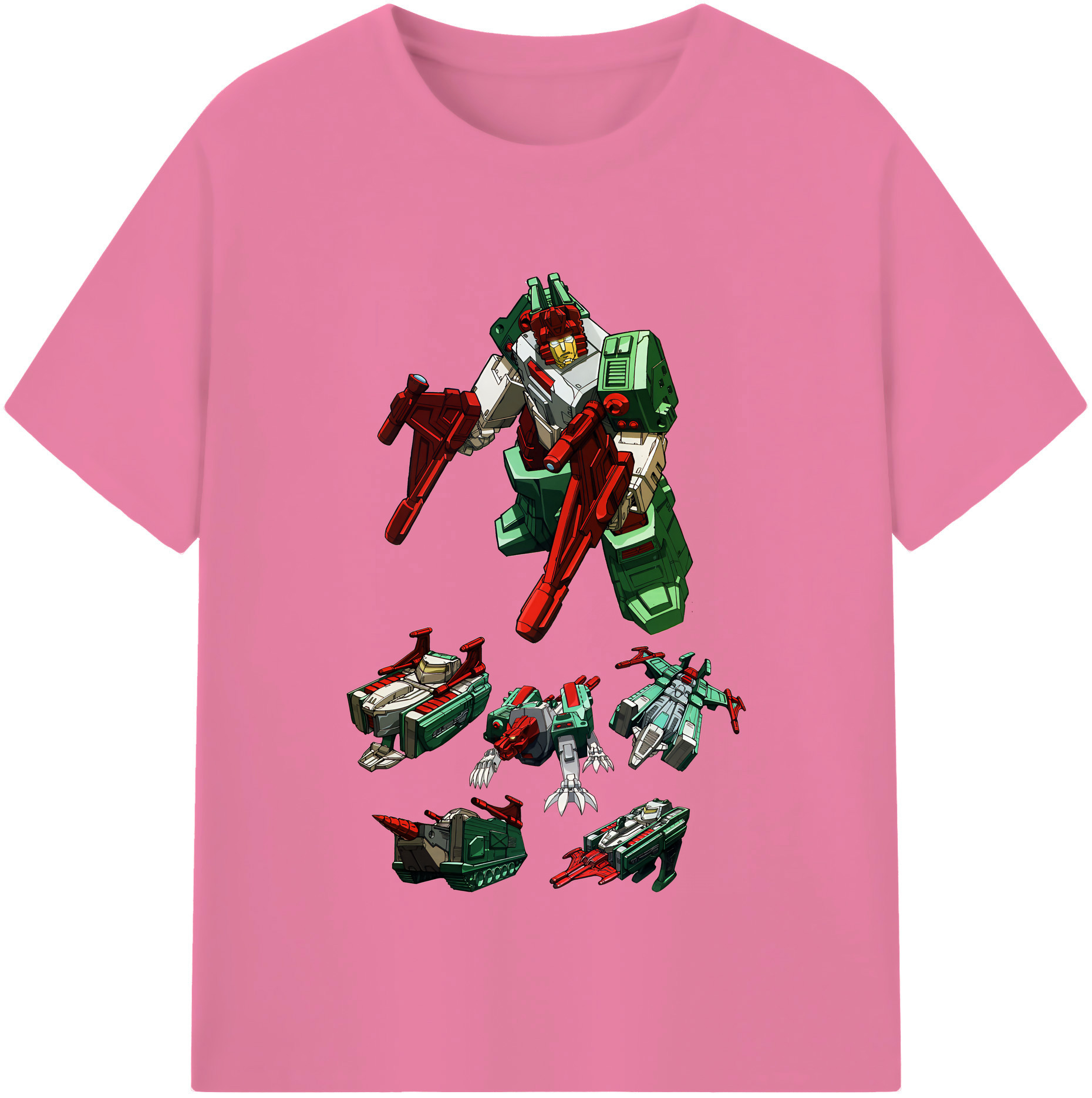 （画像用） Transformers トランスフォーマー 綿100％半袖Tシャツ（フロントプリント）